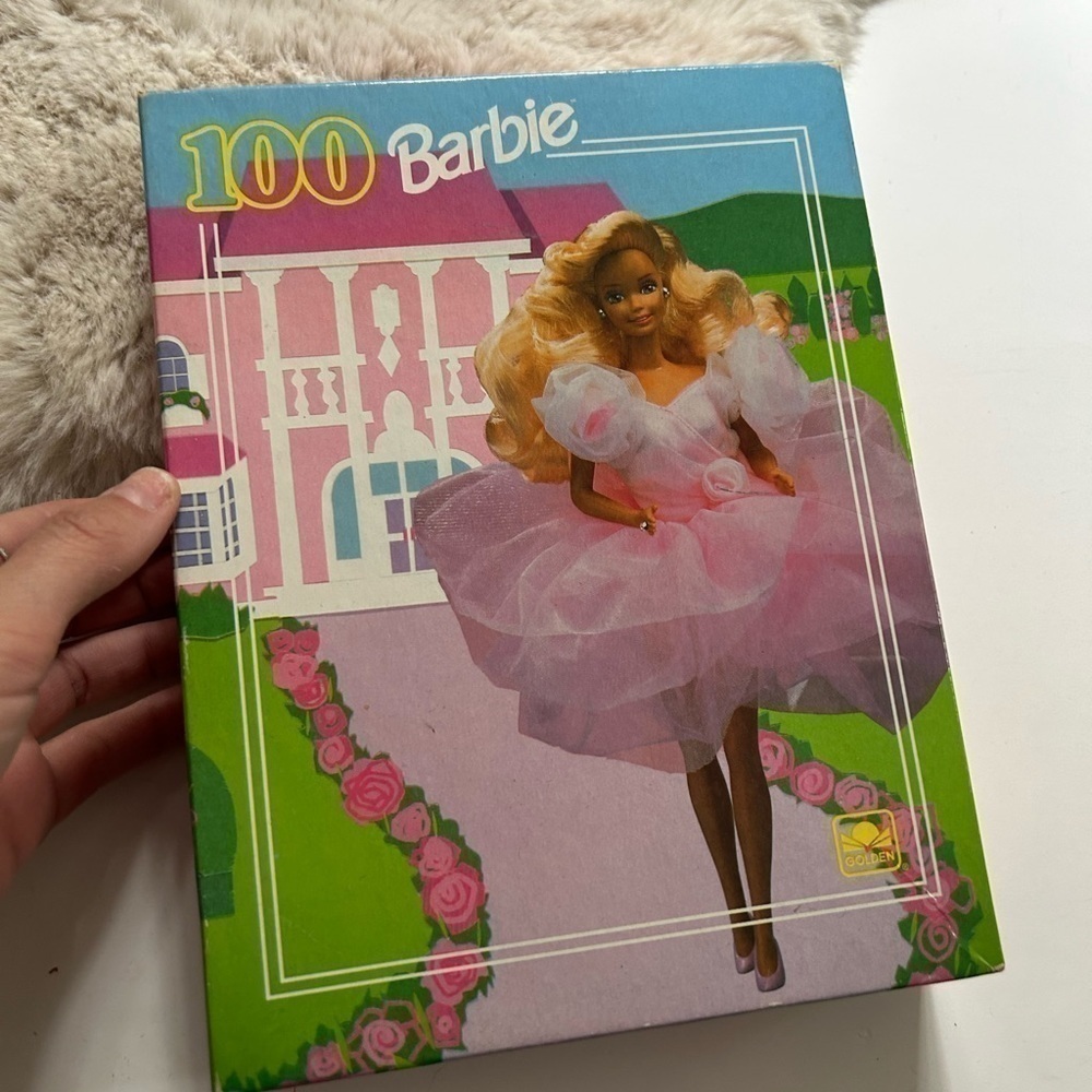 Barbie vintage 100 piece puzzle